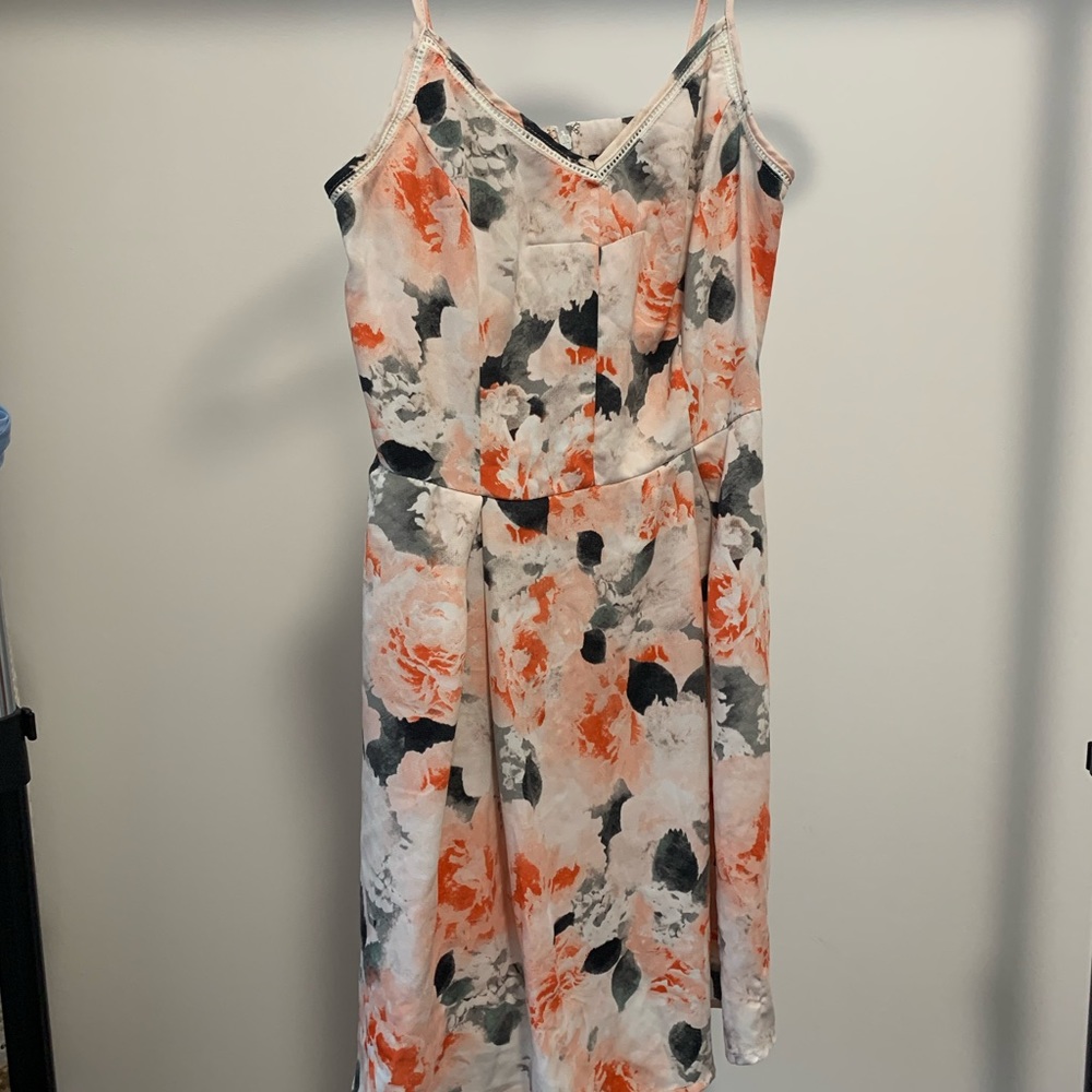 Light Pink Floral Dress